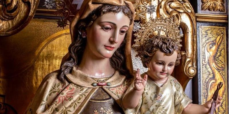 San Andrés de Villaverde Alto acoge los cultos organizados por la Hermandad del Carmen en honor a su titular