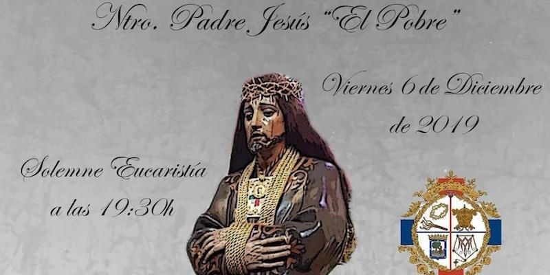 La hermandad de Jes&uacute;s el Pobre organiza el tradicional besamanos en honor a su titular