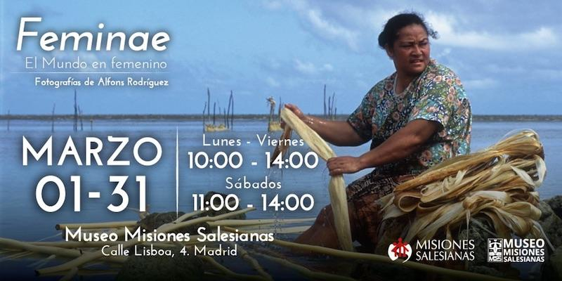 Misiones Salesianas presenta la exposici&oacute;n fotogr&aacute;fica 'Feminae, el mundo en femenino'
