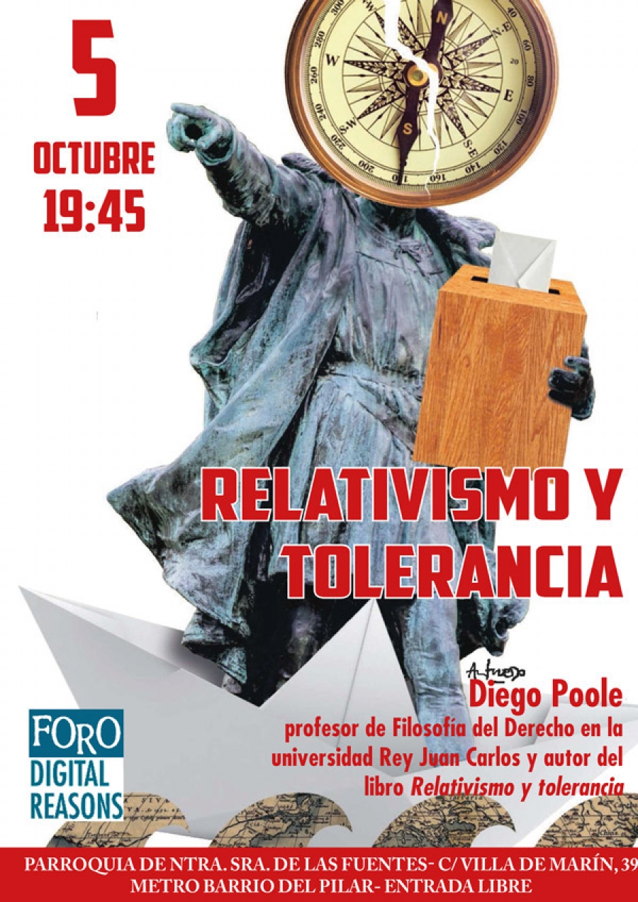 Diego Poole habla sobre relativismo en Nuestra Se&ntilde;ora de las Fuentes