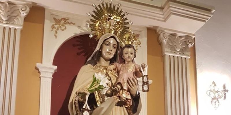 La hermandad de Nuestra Señora la Virgen del Carmen de Vallecas ha permanecido activa durante toda la pandemia