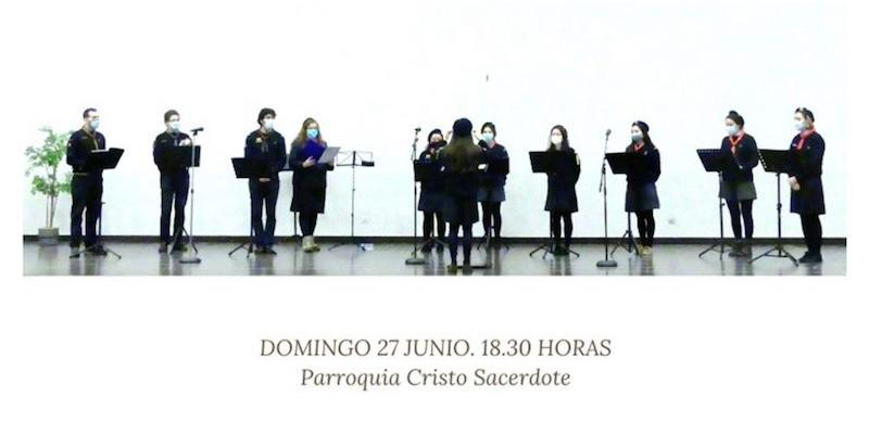 Cristo Sacerdote ofrece un concierto a cargo del Coro de Guías y Scouts de Europa en Madrid
