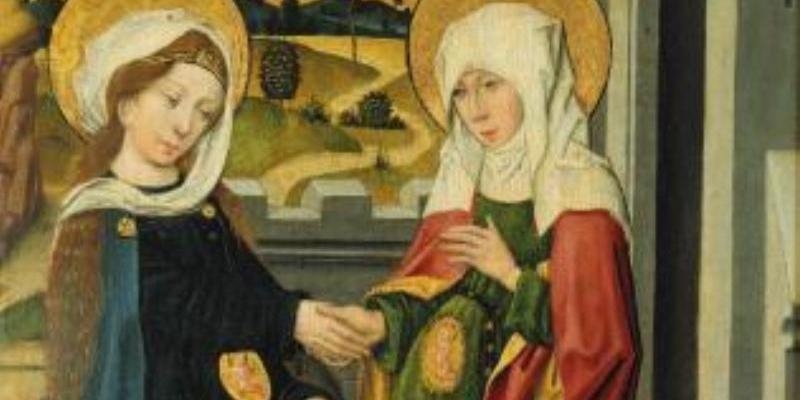 Las Salesas del segundo monasterio de la Visitaci&oacute;n honran a su titular