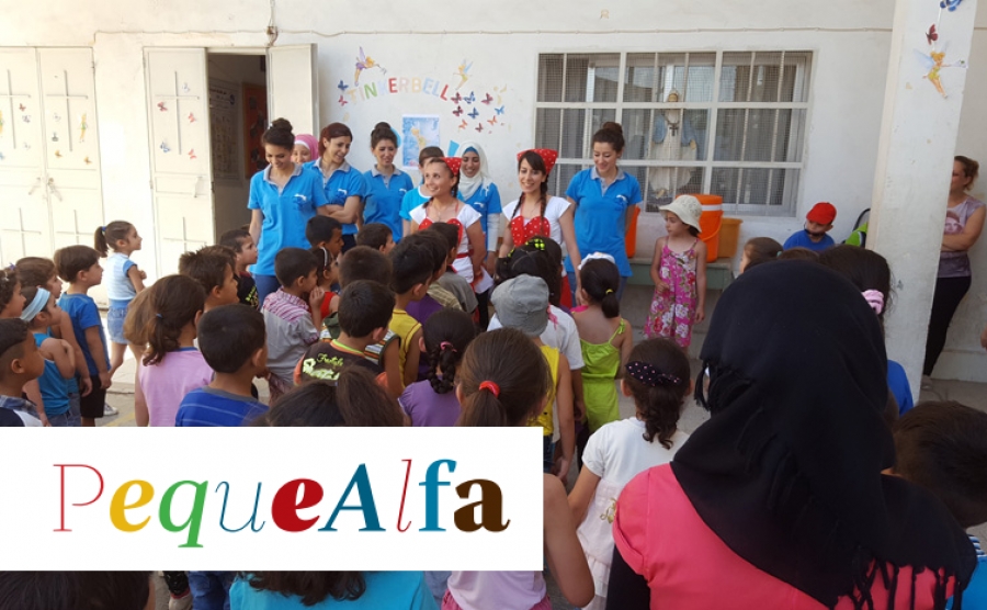 Felicita la Navidad a los ni&ntilde;os de Siria con 'Pequealfa'