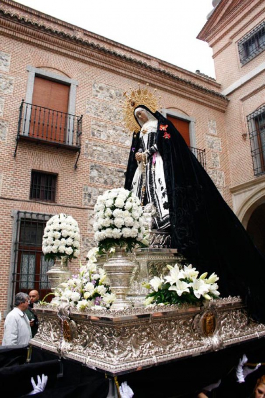 Nuestra Se&ntilde;ora de la Soledad saldr&aacute; en procesi&oacute;n el S&aacute;bado Santo desde la Iglesia de las Calatravas