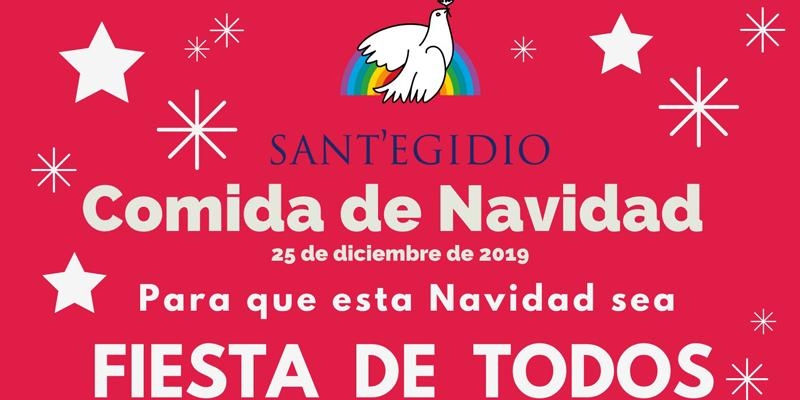 La Comunidad de Sant&rsquo;Egidio celebra la Navidad con los m&aacute;s necesitados
