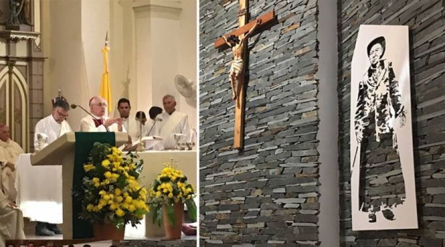 Como el Santo Cura Brochero no tengan verg&uuml;enza de ser disc&iacute;pulos de Jes&uacute;s, alienta Nuncio