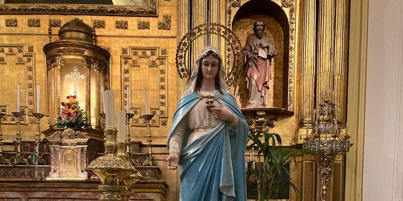 Purísimo Corazón de María prepara con un quinario su fiesta parroquial
