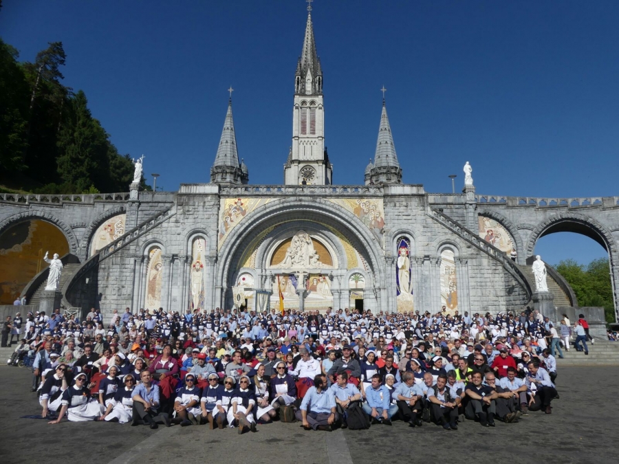El cardenal Osoro peregrina a Lourdes con la Hospitalidad de Madrid