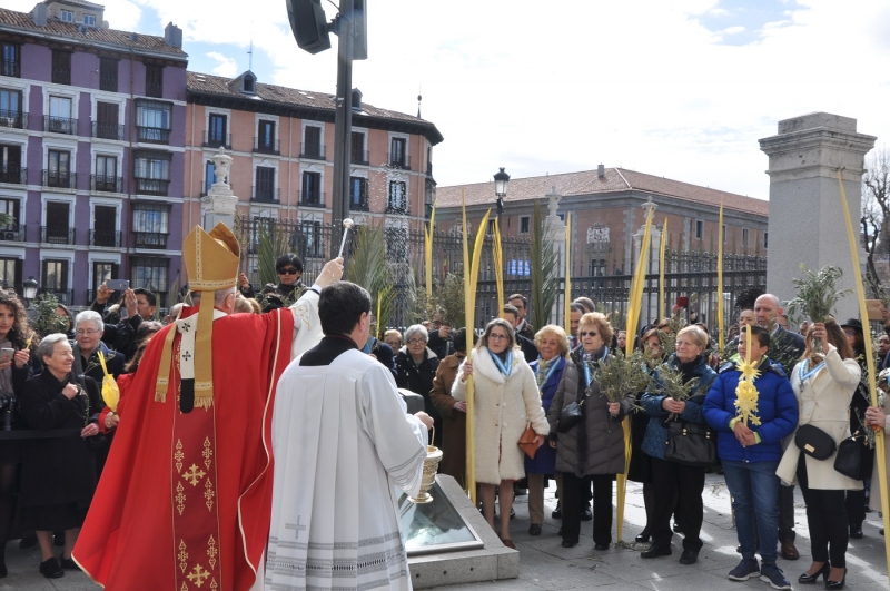 Cardenal Osoro en el Domingo de Ramos: «Hoy los hombres están esperando a que venga el Salvador»