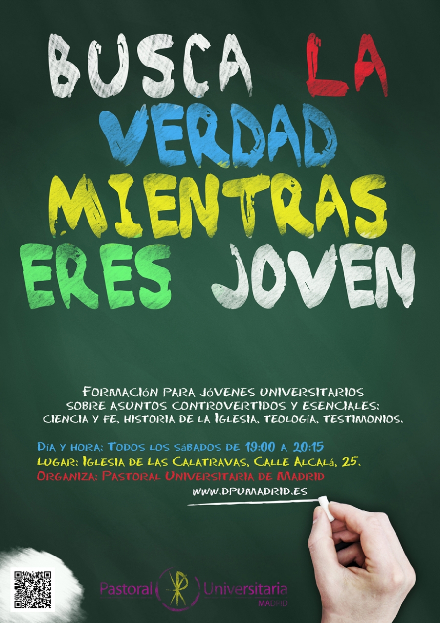 Mons. Mart&iacute;nez Camino inaugura el curso de 'Busca la Verdad mientras eres joven'