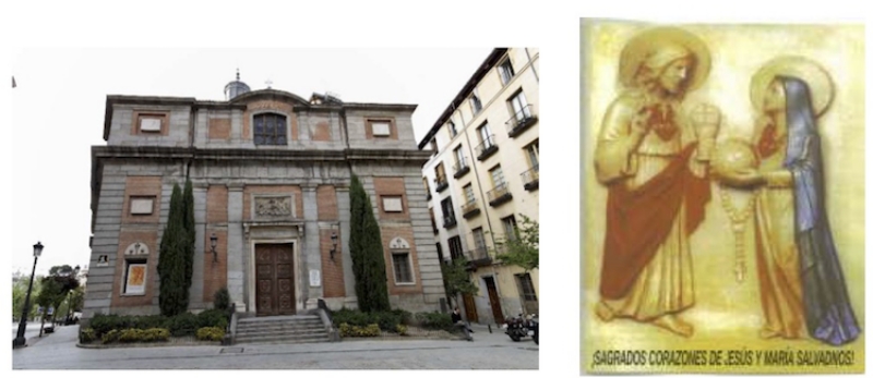 Santiago y San Juan Bautista acoge un acto en reparaci&oacute;n y desagravio a los Sagrados Corazones