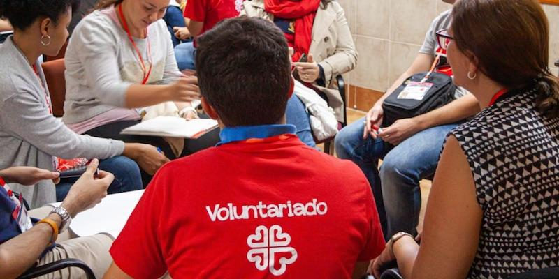 Cáritas Vicaría II realiza un encuentro de voluntariado en el C.E.I.P. Fundación Caldeiro