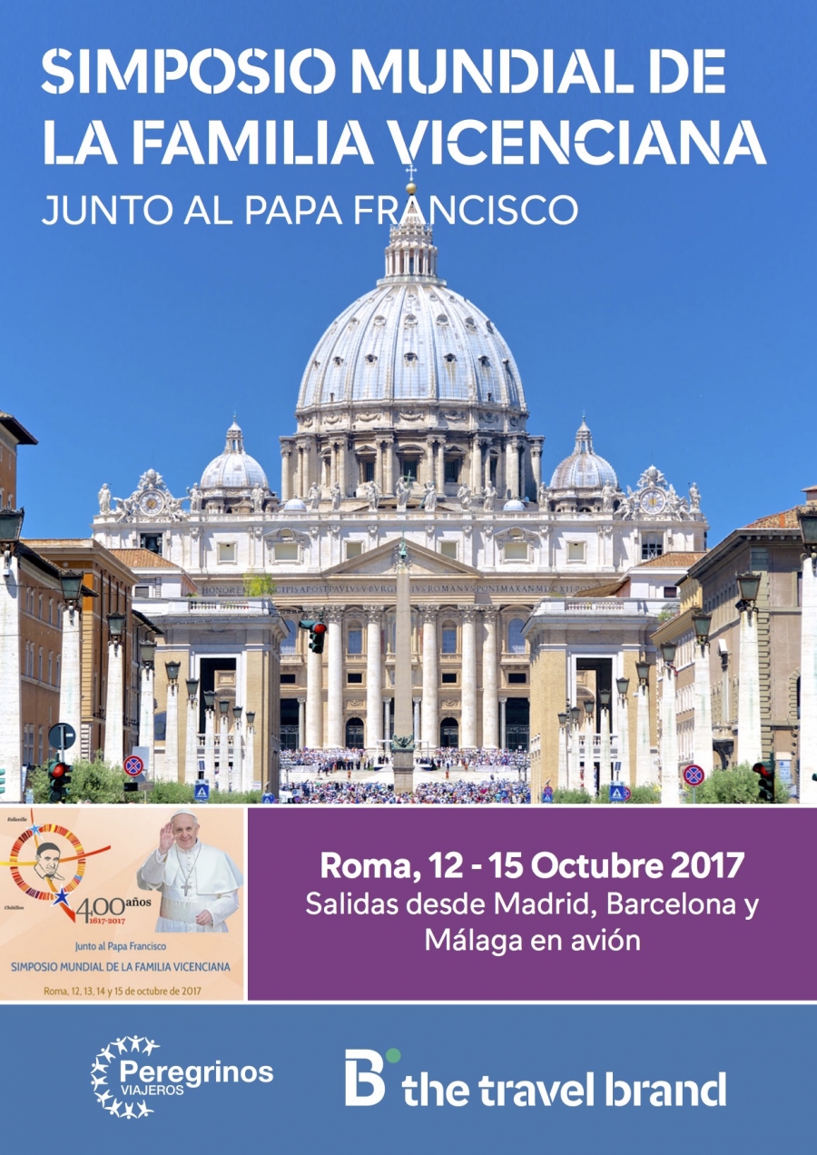 La Familia Vicenciana peregrina a Roma para participar en un Simposio mundial