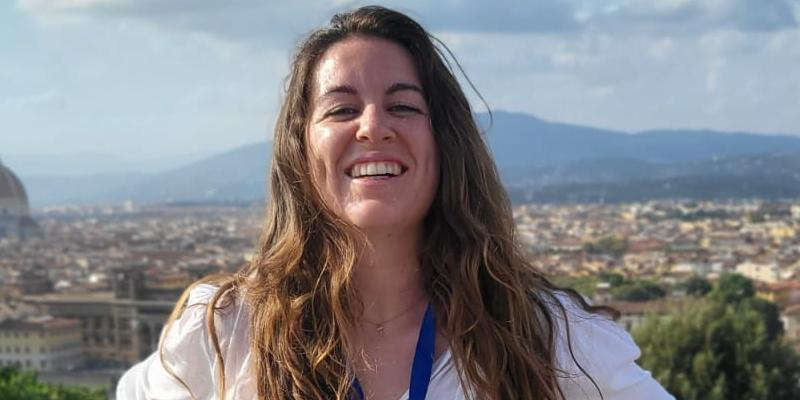 La madrileña Pilar Shannon, presidenta del Consejo de Jóvenes del Mediterráneo