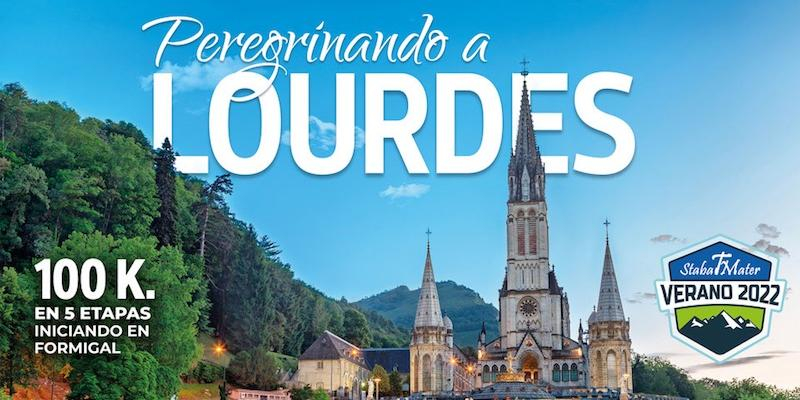 Stabat Mater programa para agosto una peregrinación con adolescentes y universitarios al santuario mariano de Lourdes