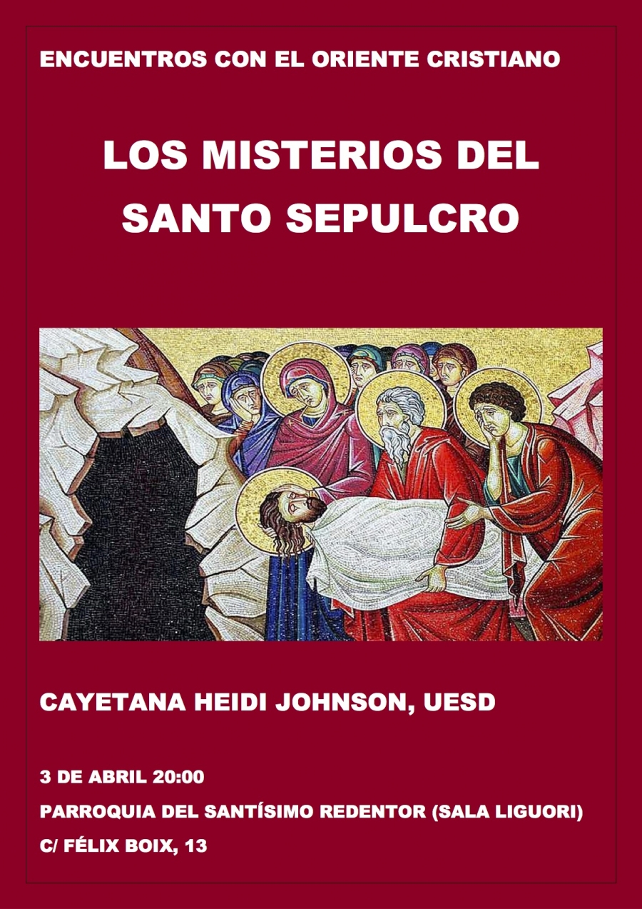 Los misterios del Santo Sepulcro en la parroquia Sant&iacute;simo Redentor