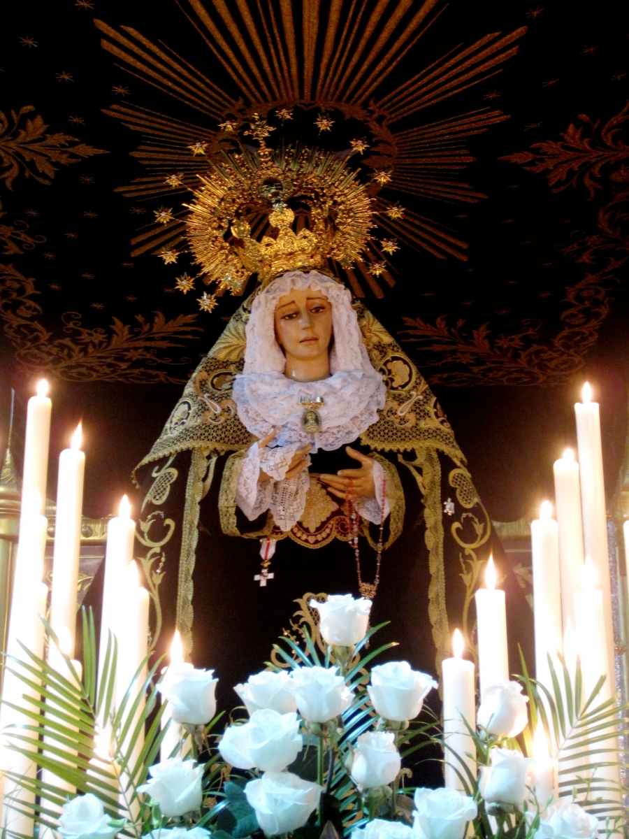 Cultos en honor a Nuestra Se&ntilde;ora de la Soledad en Galapagar