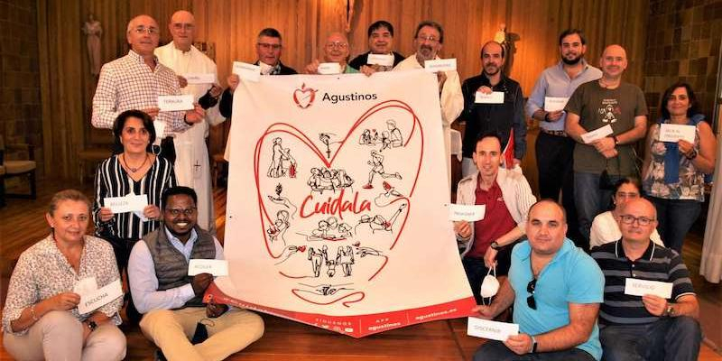 La red de parroquias, colegios y colegios mayores agustinos comienzan el curso pastoral con el lema 'Cu&iacute;dala'