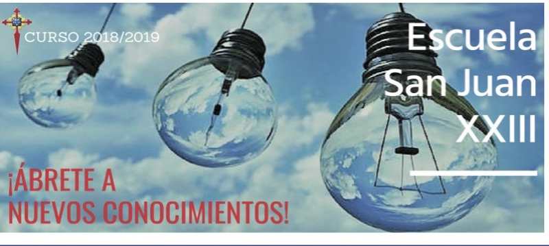 Comienza la programaci&oacute;n del segundo cuatrimestre de la Escuela San Juan XXIII de Hermandades del Trabajo