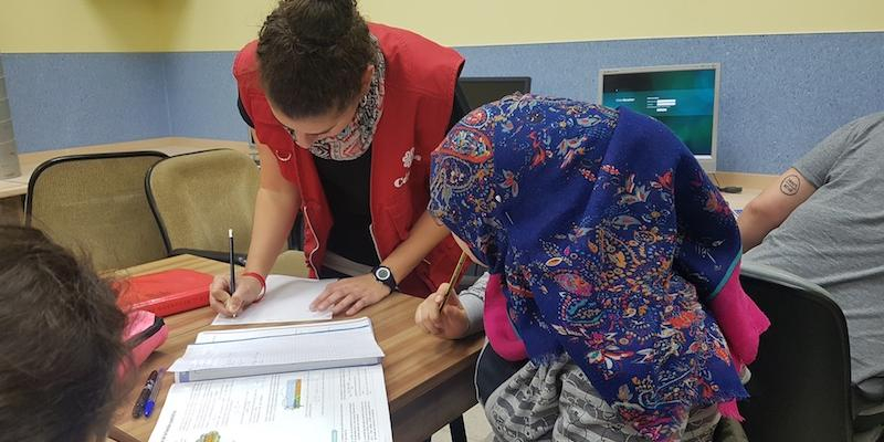 Rosalía Portela participa en el encuentro de voluntarios de los proyectos de Cáritas Diocesana de Madrid en Cañada Real