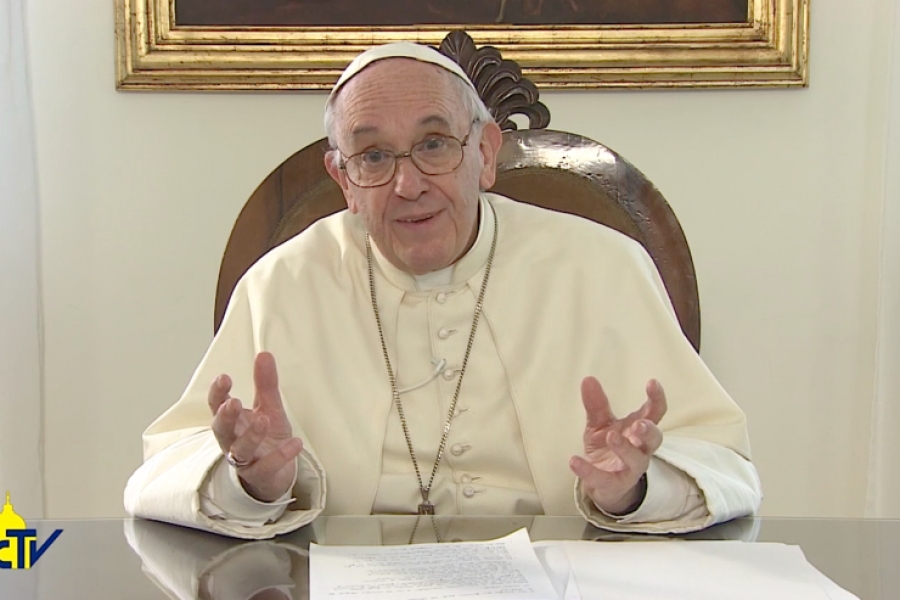Vídeo mensaje del Papa: «La fidelidad activa procesos»