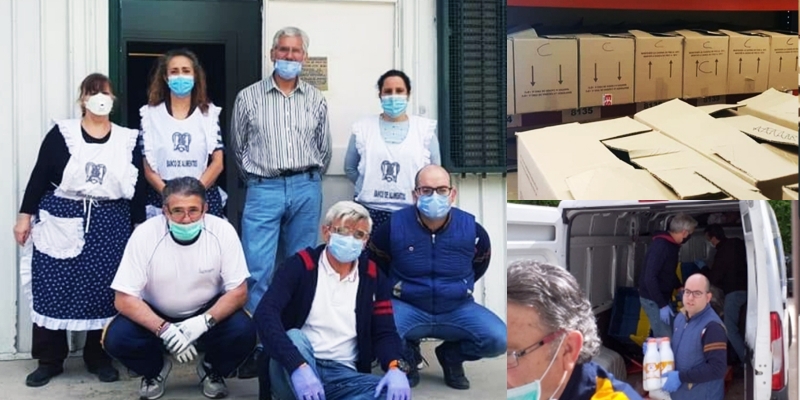 Más de 125 familias reciben ayuda de la hermandad del Rocío de Moratalaz durante esta pandemia