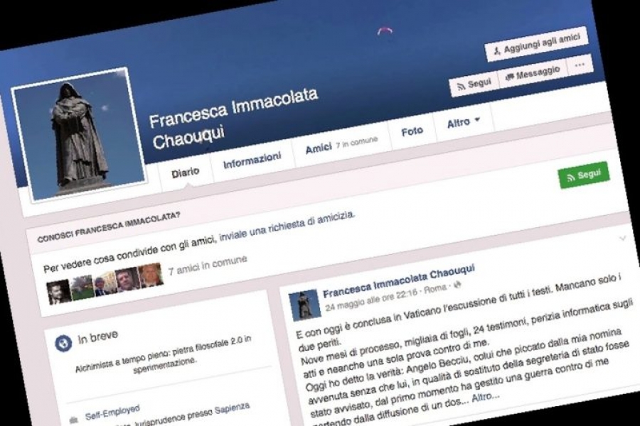 Vatileaks 2: una imputada podr&iacute;a ser ulteriormente demandada