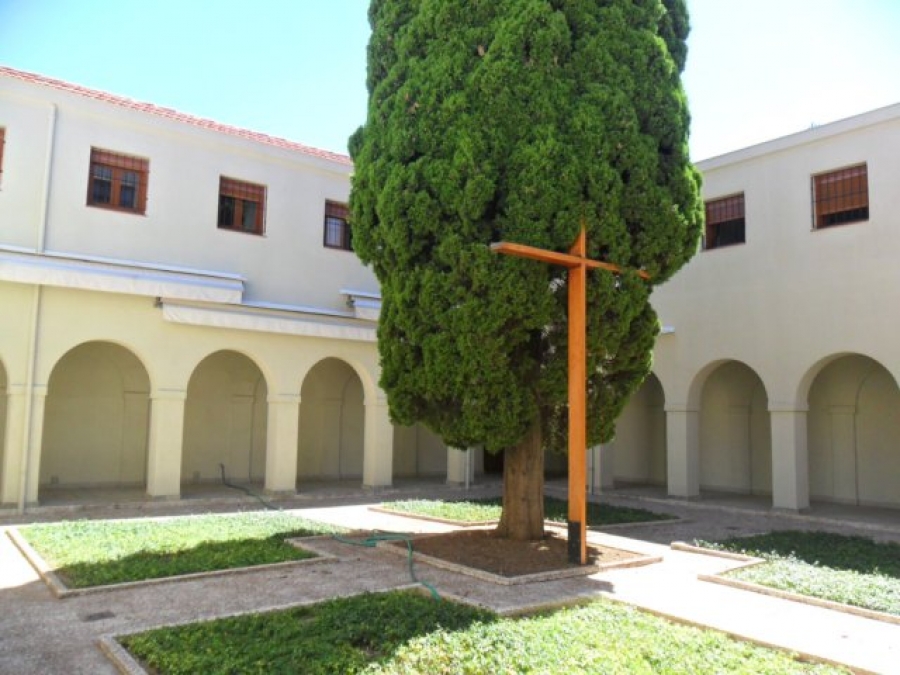 Eucaristía en el monasterio de las Oblatas en la fiesta de Jesucristo, Sumo y Eterno Sacerdote