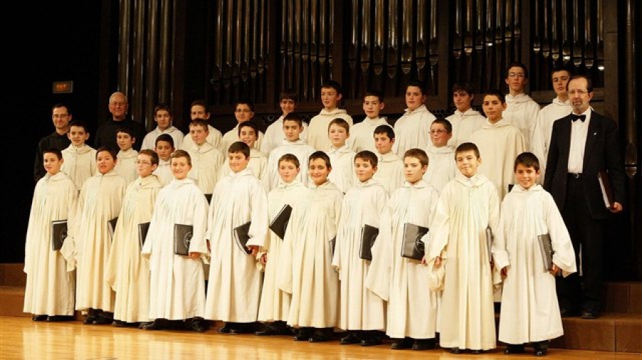 Tradicional concierto de Navidad de la Escolan&iacute;a del Valle de los Ca&iacute;dos