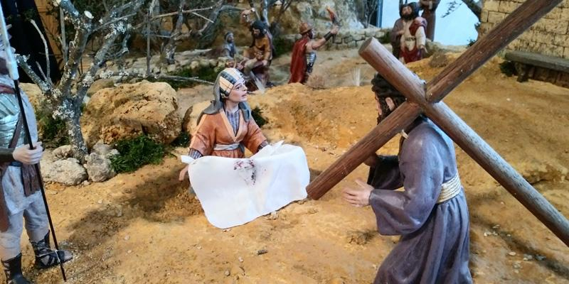 El colegio San Ignacio de Loyola monta un 'bel&eacute;n' de Semana Santa