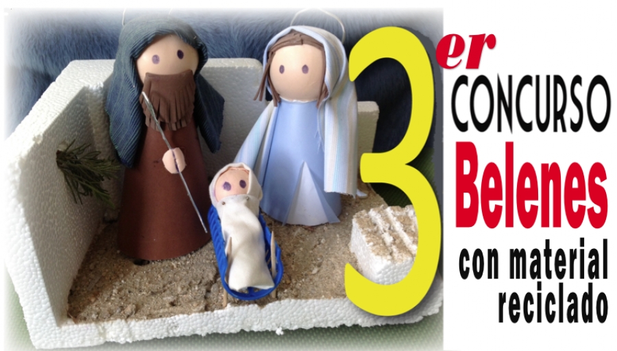 C&aacute;ritas Madrid lanza el 3er Concurso de Belenes con material reciclado