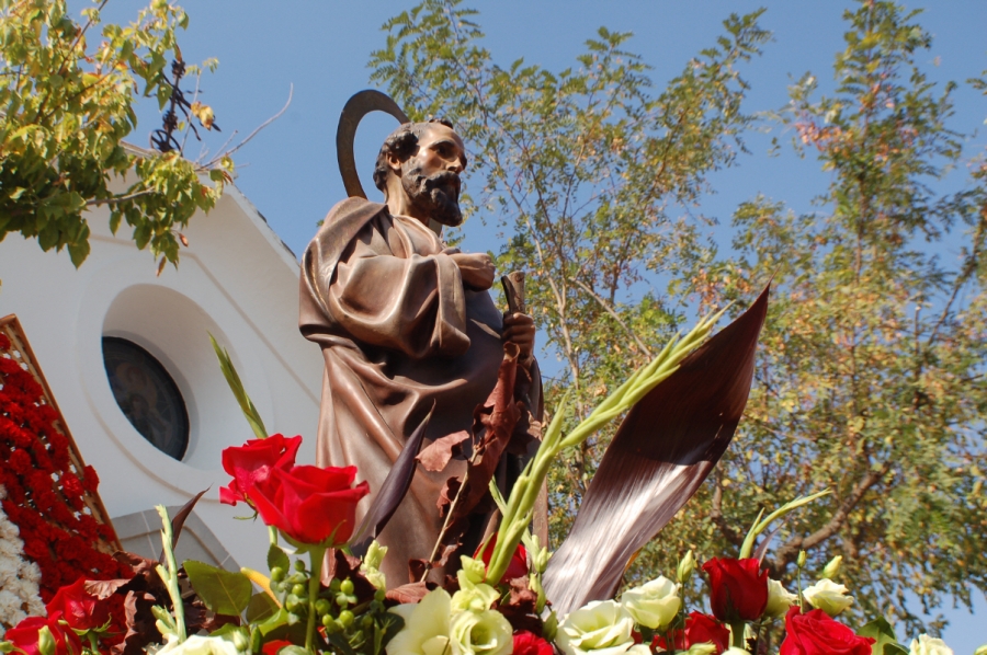 El arzobispo preside la Misa en honor al patr&oacute;n de Villanueva del Pardillo