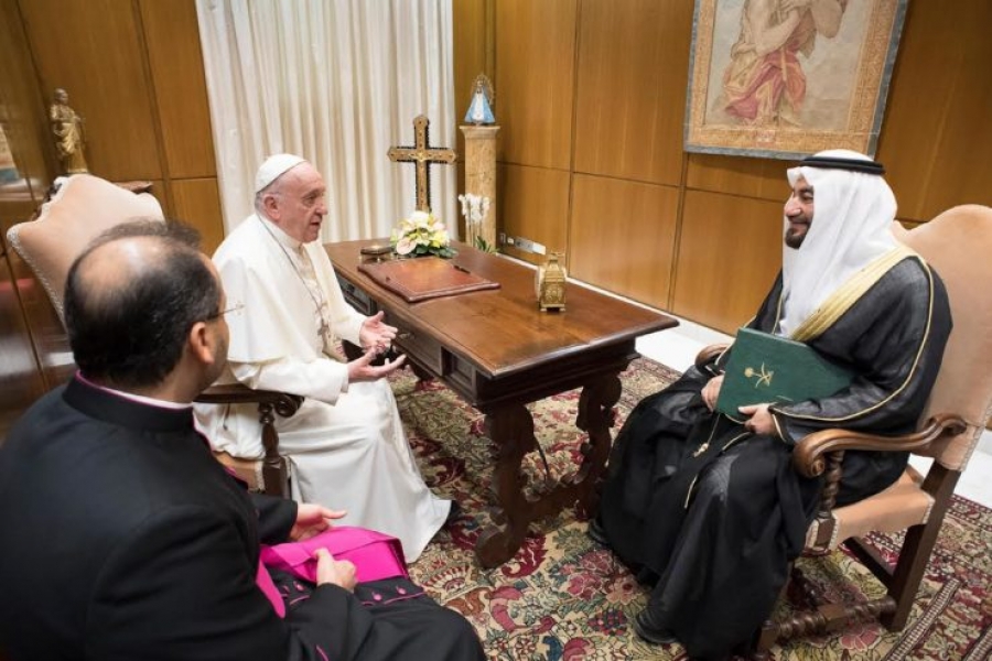Arabia Saudí: El Papa recibe al ministro consejero Abdullah bin Fahad Al Eidan