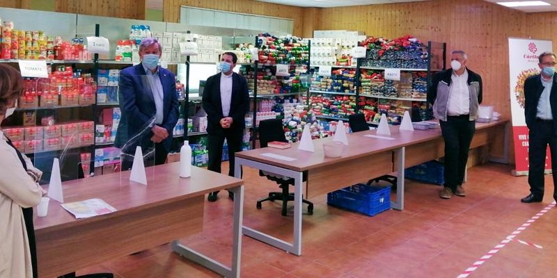 Cáritas Diocesana de Madrid inaugura un centro de distribución de alimentos en Alcobendas