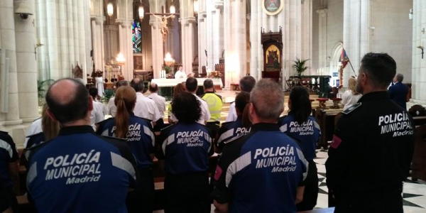 La diócesis destaca la actitud de servicio, con «cariño y cercanía», de la Policía Municipal de Madrid