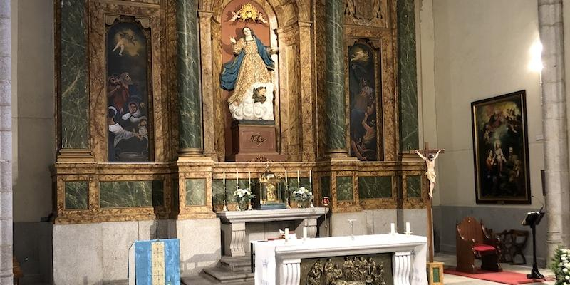 Nuestra Se&ntilde;ora de la Asunci&oacute;n de Valdemorillo celebra la fiesta de la Virgen con Misas solemnes