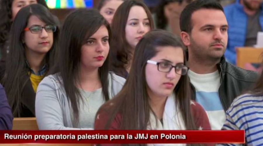 J&oacute;venes de Palestina se preparan espiritualmente para ir a JMJ Cracovia 2016