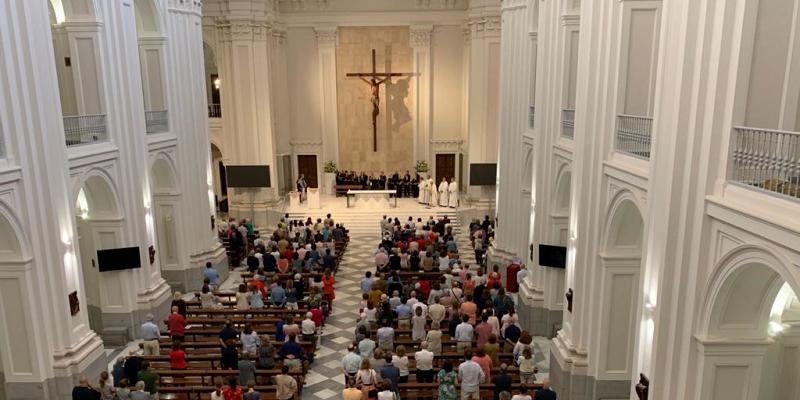 El cardenal Osoro celebra en San Francisco de Borja la Misa de inauguración del templo remodelado