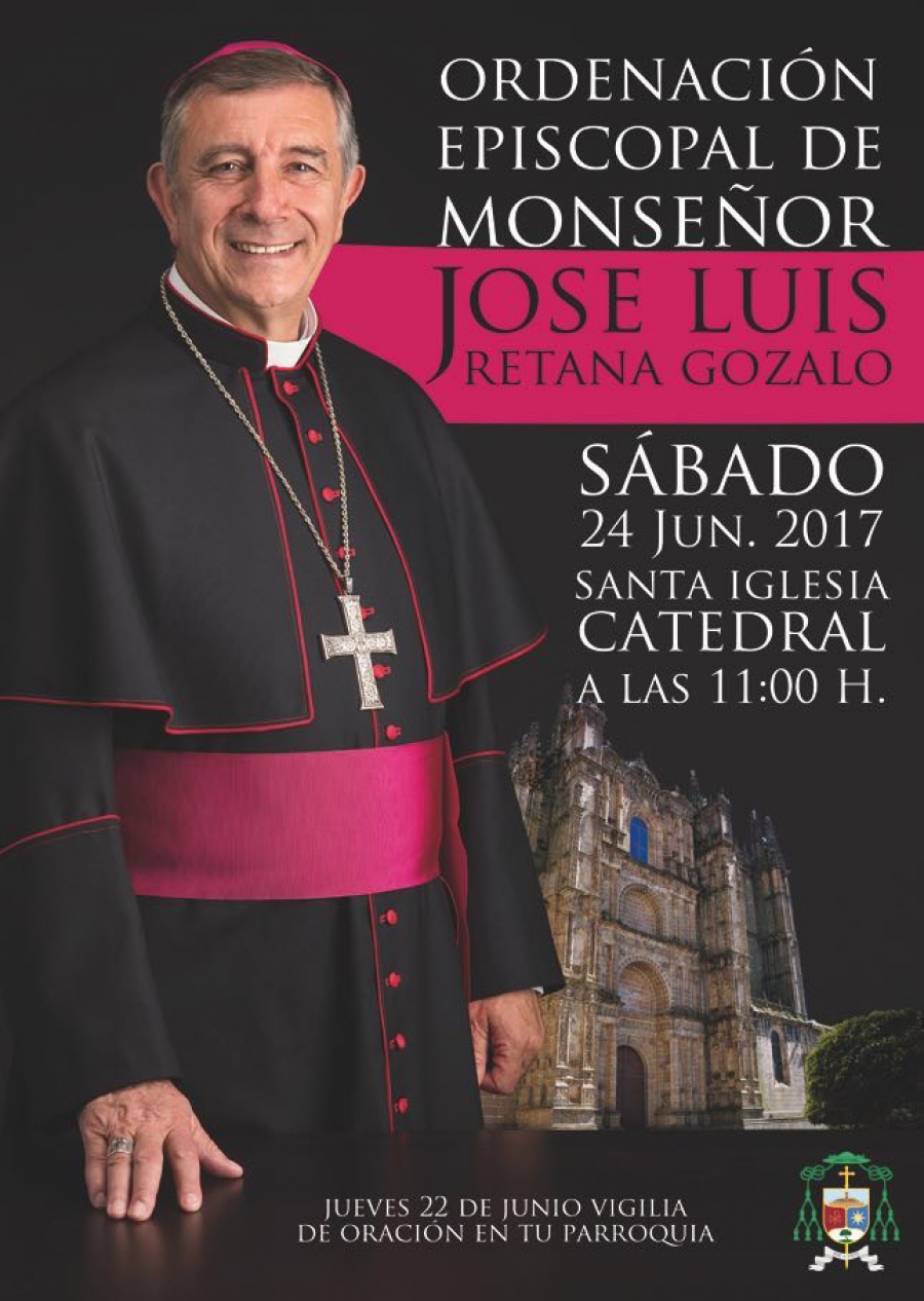 El cardenal asiste a la ordenaci&oacute;n episcopal del nuevo obispo de Plasencia