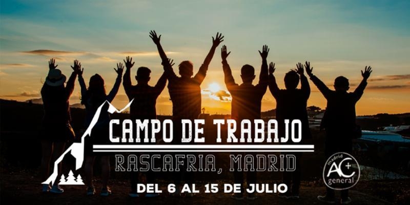 Acción Católica General de Madrid organiza un campo de trabajo en Rascafría para estudiantes de bachillerato