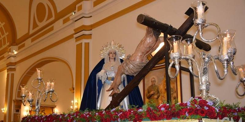 La Hermandad del Santísimo Cristo del Perdón celebra este sábado el V aniversario de la bendición de sus titulares