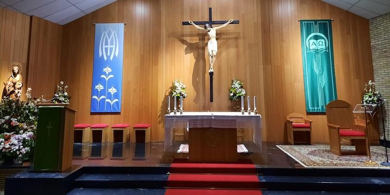 Nuestra Señora de la Misericordia acoge una Misa funeral por la madre de Felipe Rosario Bruno