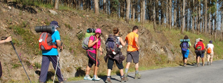 J&oacute;venes de Colmenarejo realizan este verano el Camino de Santiago