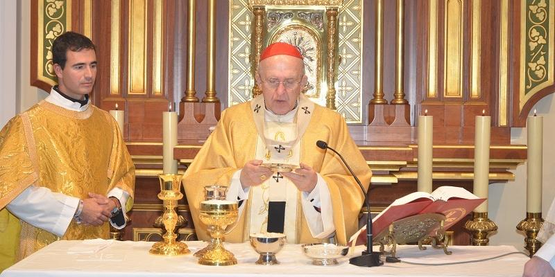 El cardenal Osoro ordena presbítero al religioso amigoniano fray Jorge Iván Cervera