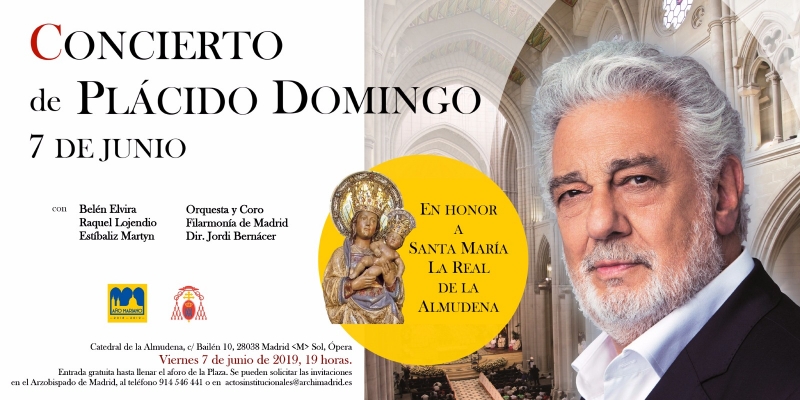 Agotadas las invitaciones para el concierto de Plácido Domingo