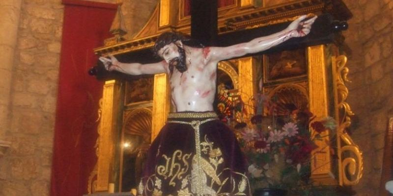 Navalagamella celebra sus fiestas patronales en honor al Santísimo Cristo de la Sangre con Misa y procesión