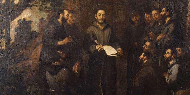 Los Franciscanos Conventuales de Batán celebran en la iglesia de Santa Clara una Misa en honor a san Francisco de Asís