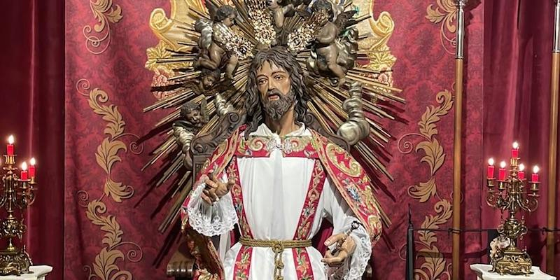 La Hermandad de la Borriquita de Madrid honra a su titular en la solemnidad de Cristo Rey