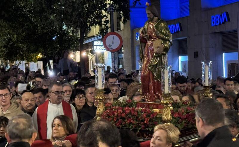 La imagen de San Judas Tadeo saldrá en procesión para recorrer las calles del centro de Madrid